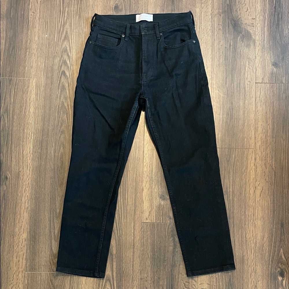Everlane Straight Black Womens Ankle Jeans